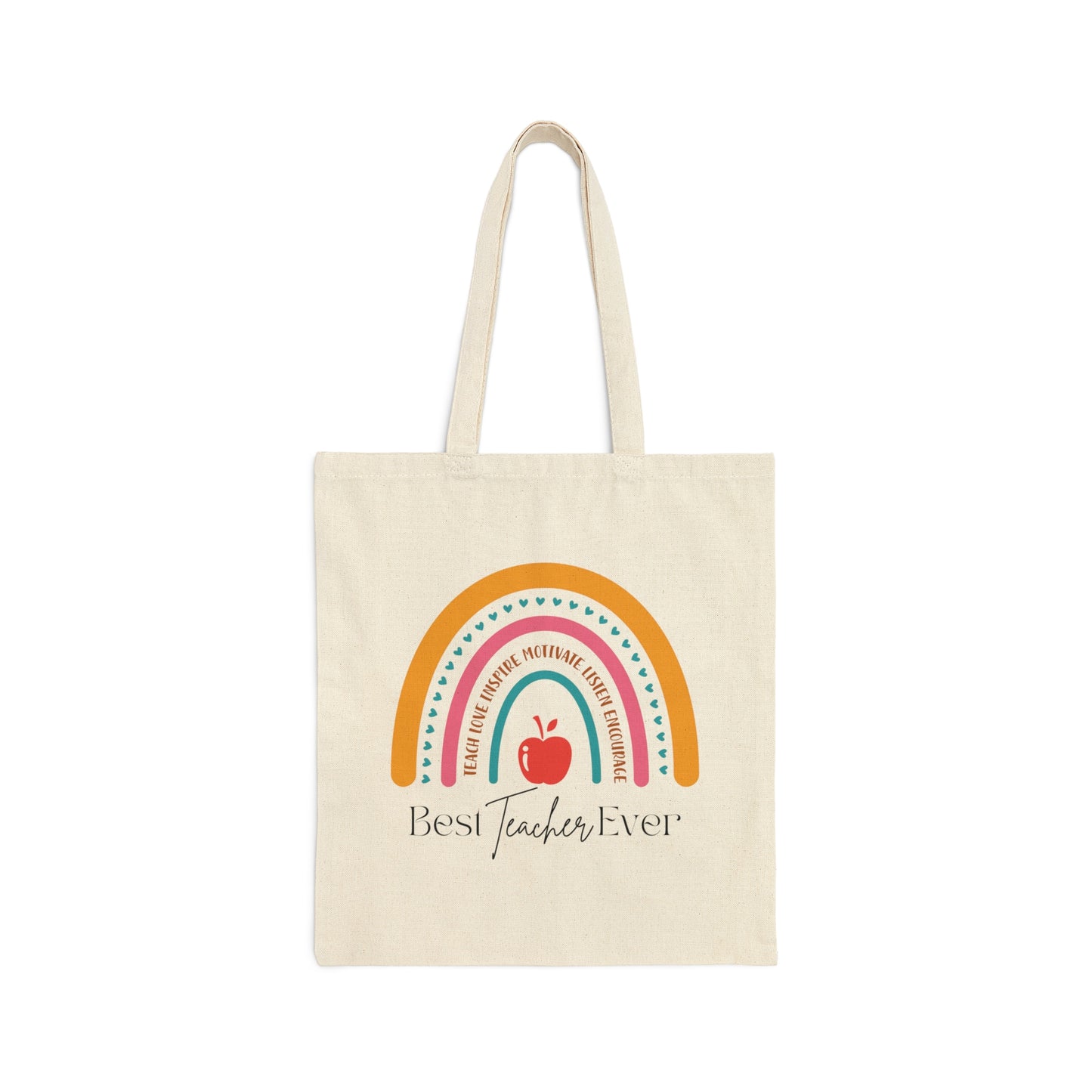 Teacher Tote Bag - Best Teacher Ever - Amor Amra