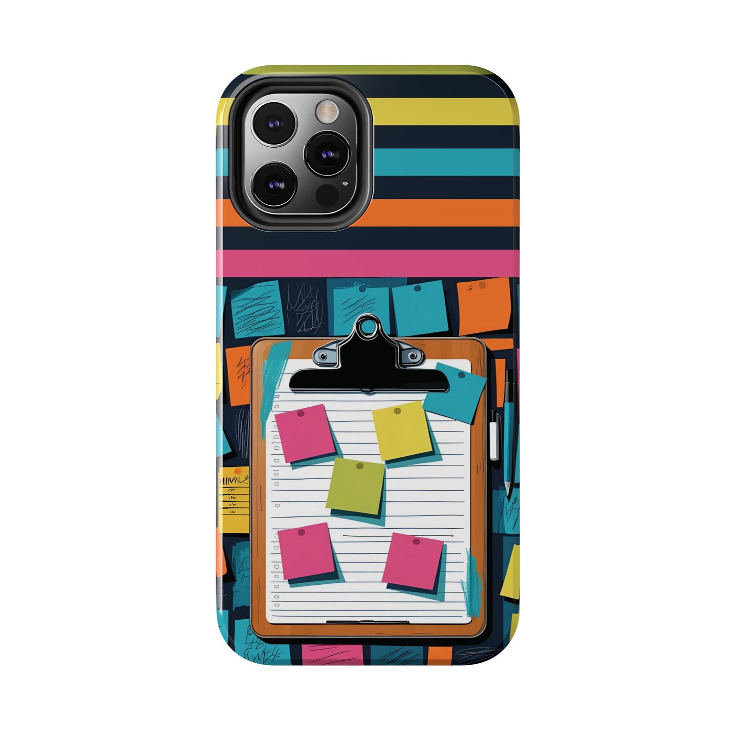 Clipboard Sticky Notes Phone Case