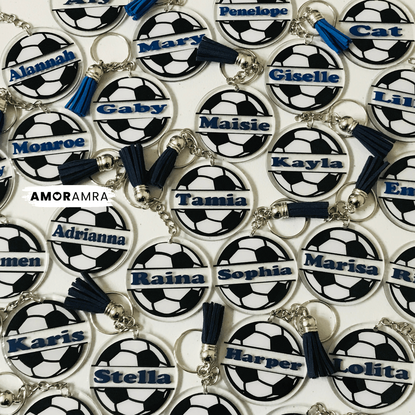 Personalized Soccer Keychain | Fútbol Gift