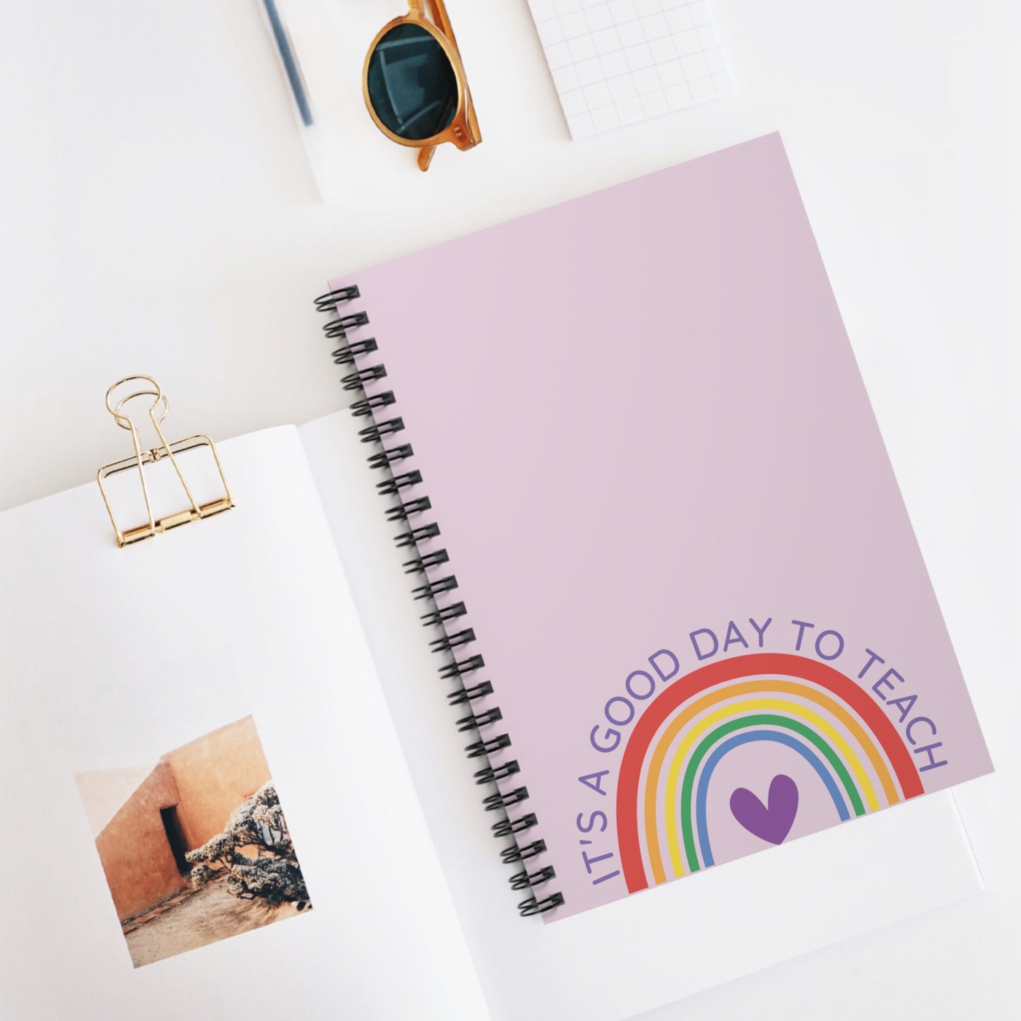 It's a Good Day to Teach Notebook - Amor Amra
