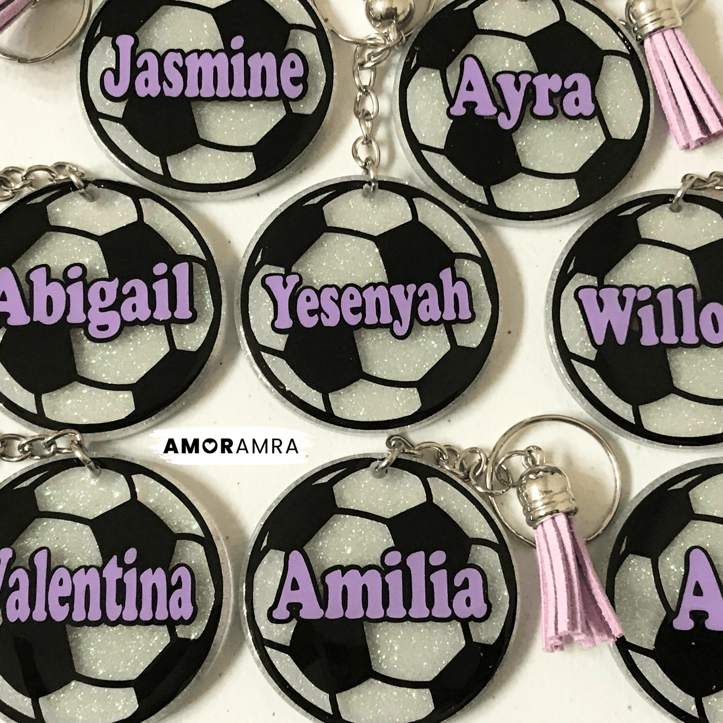 Personalized Soccer Keychain | Fútbol Gift