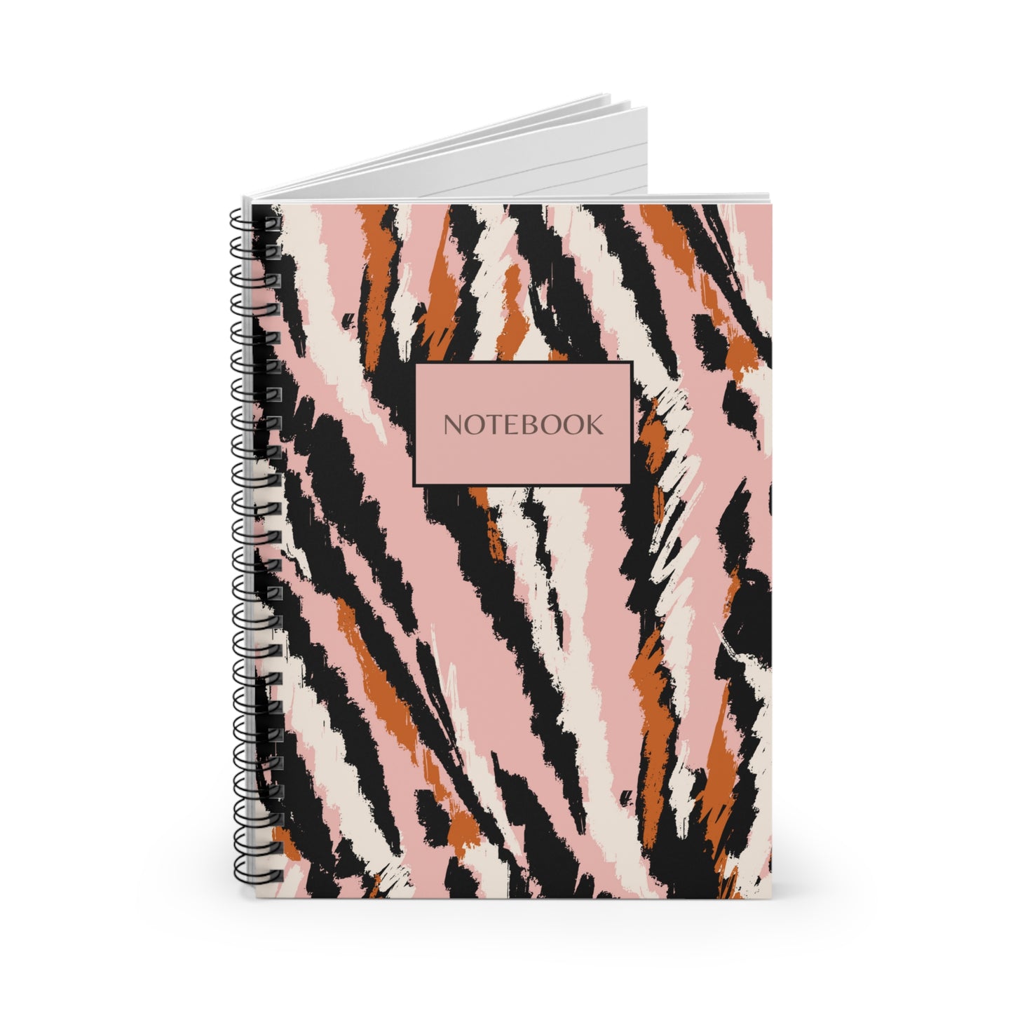 Pink Print Notebook - Amor Amra