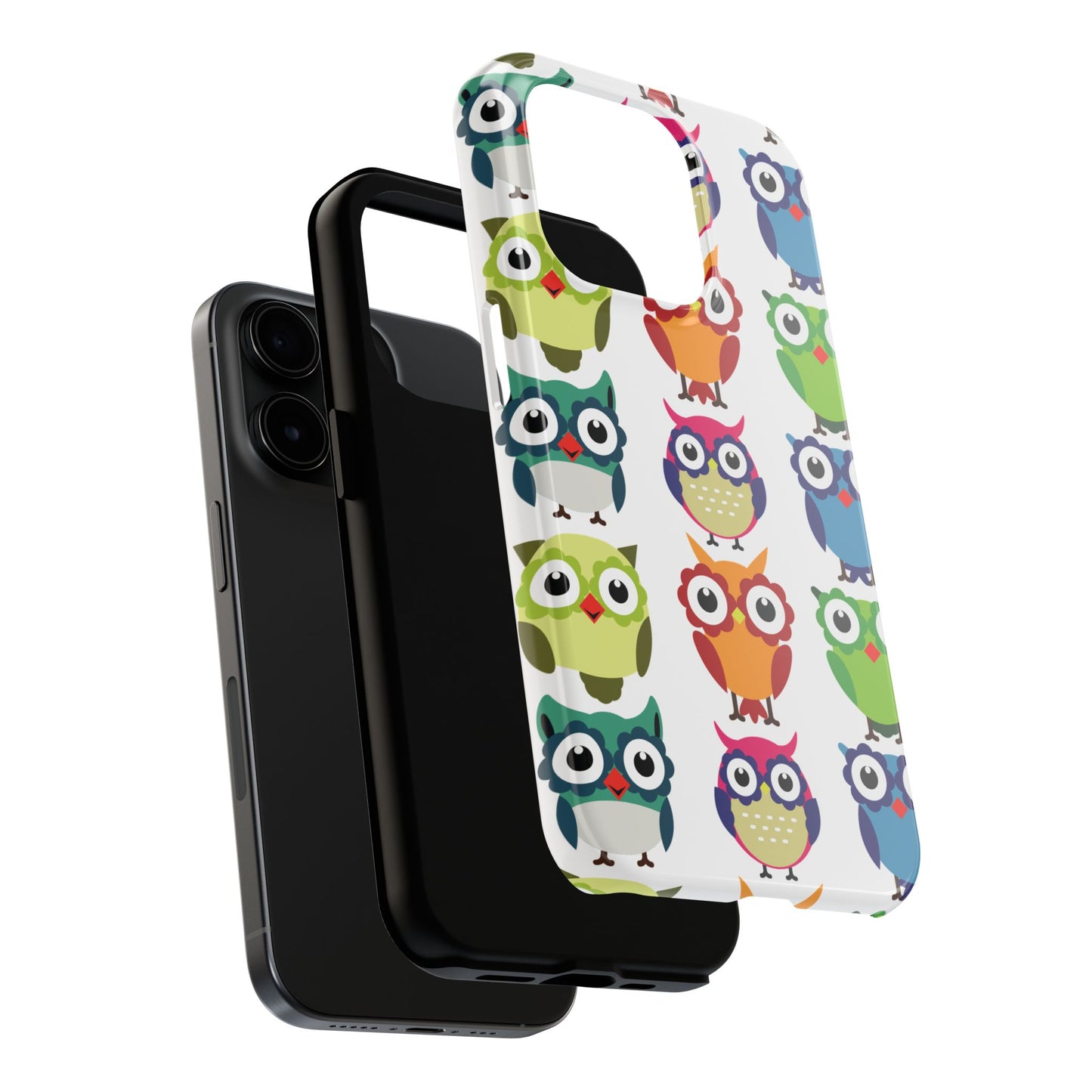 Cute Owl Design iPhone Case