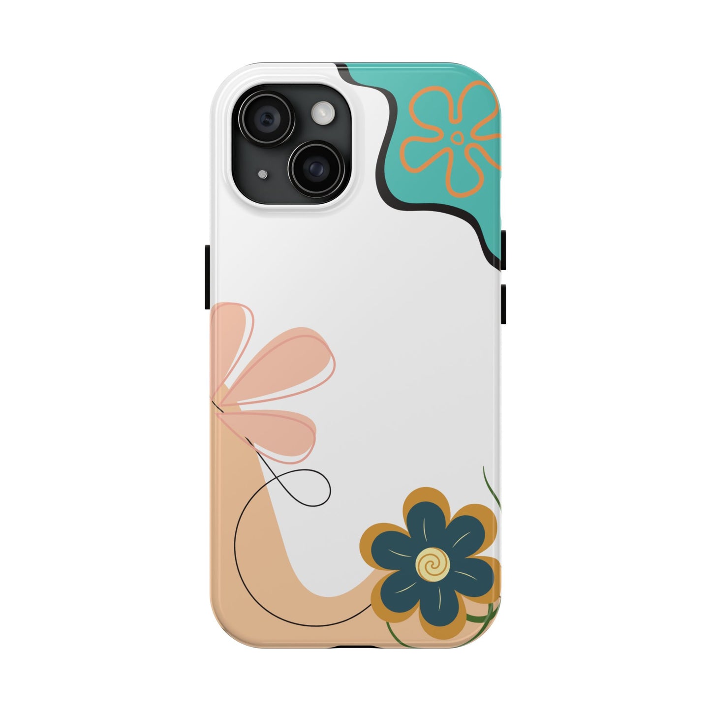 Retro Boho Floral iPhone Case