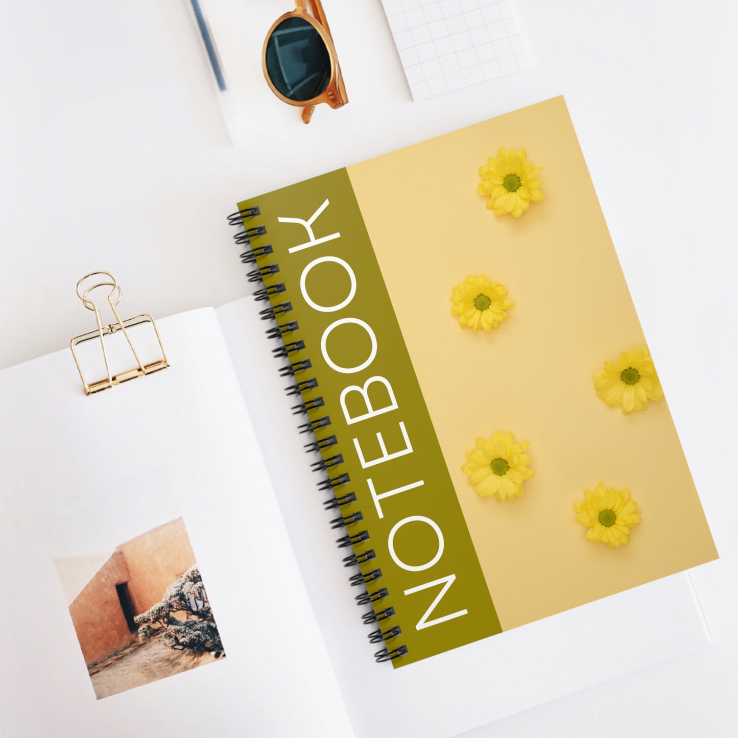 Sunflower Notebook