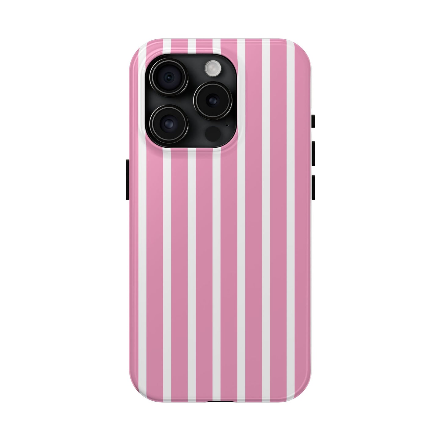 Pink Striped iPhone Case