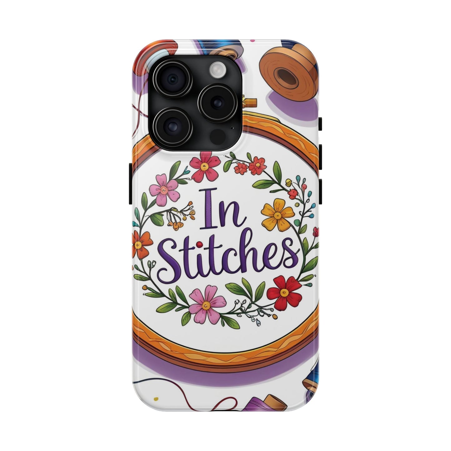 Embroidery Hoop Phone Case