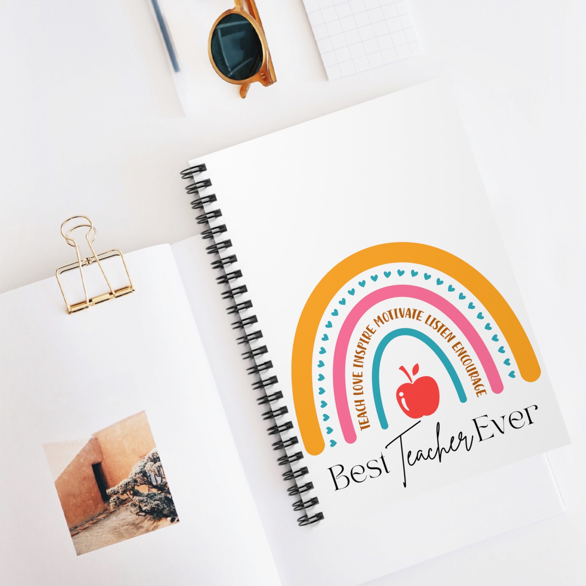 Best Teacher Ever Notebook - Amor Amra