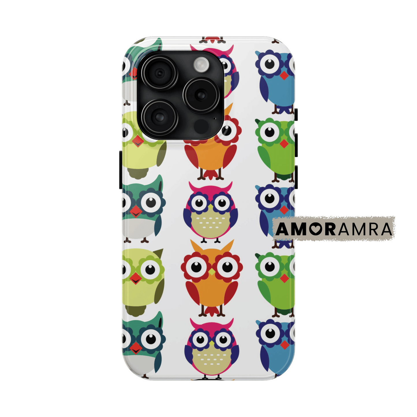 Cute Owl Design iPhone Case