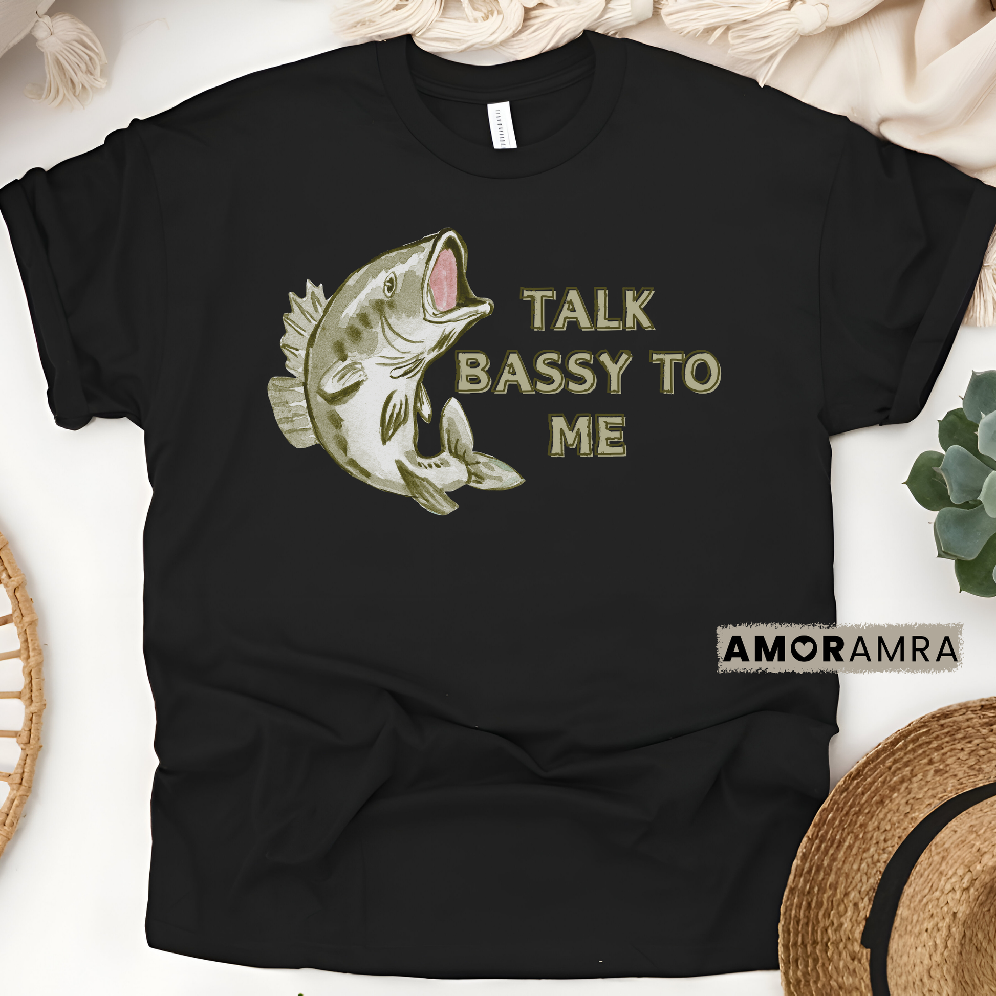 Talk Bassy To Me Shirt - Amor Amra