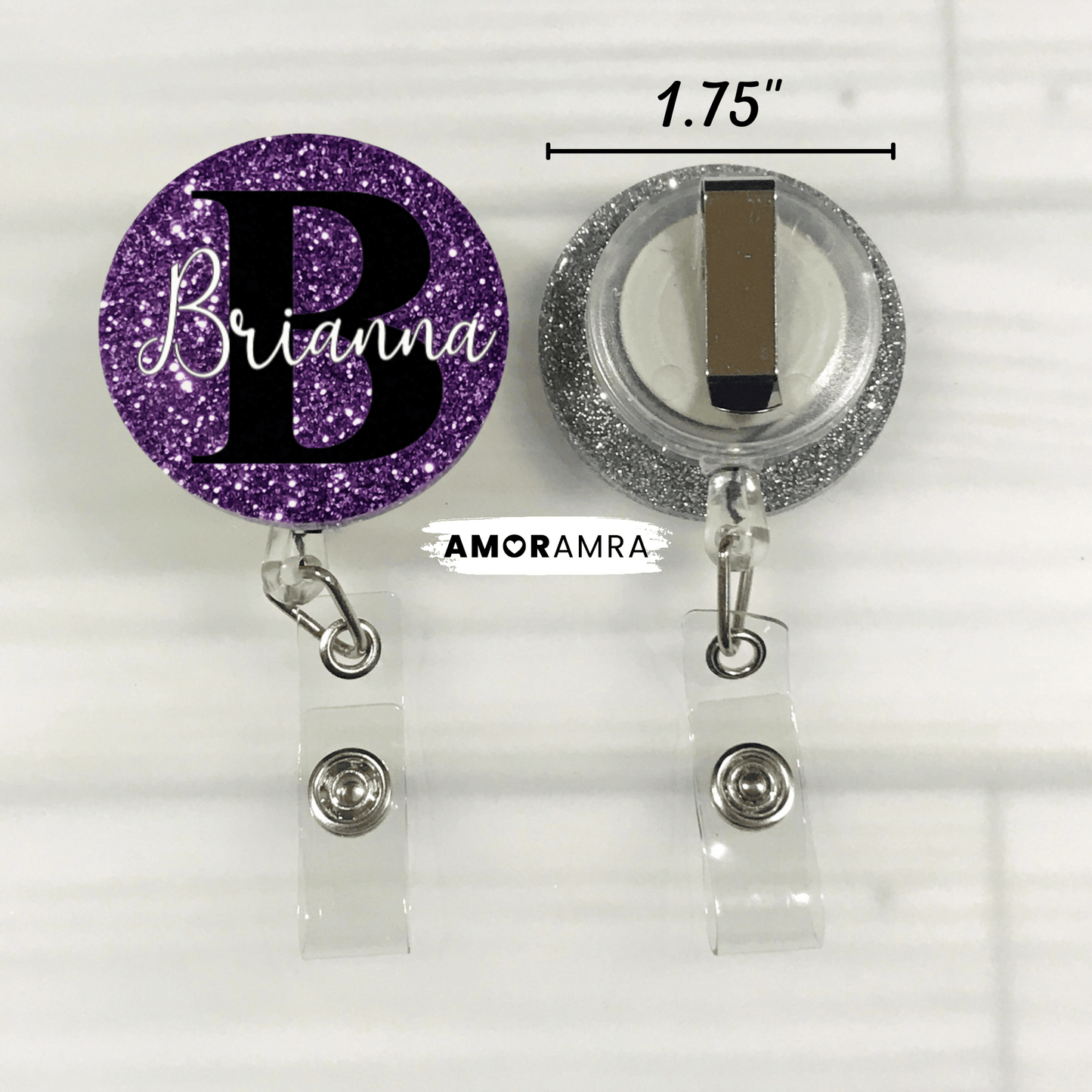Personalized Name Badge Reel