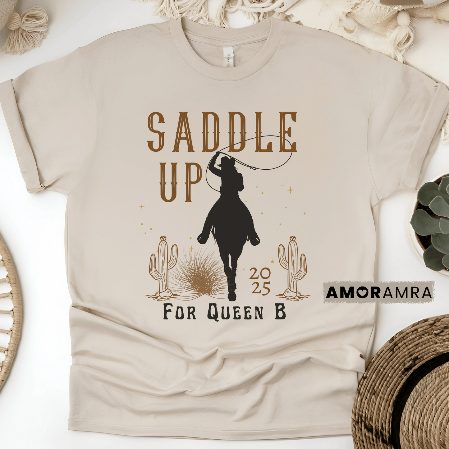 Saddle Up for Queen B T-shirt