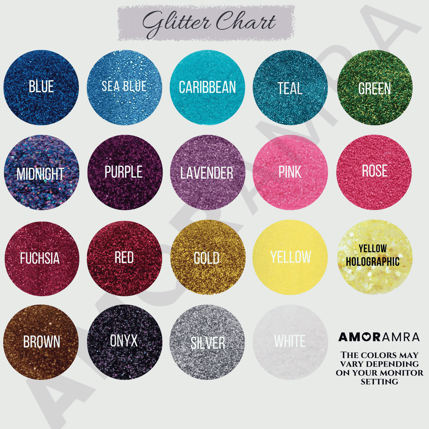 Personalized Glitter Heart Keychains - Amor Amra