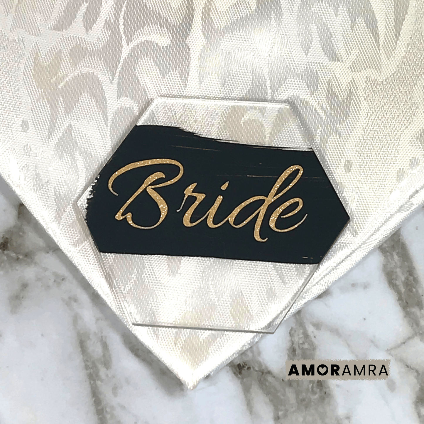 Personalized Acrylic Place Cards - Hexagon - Amor Amra