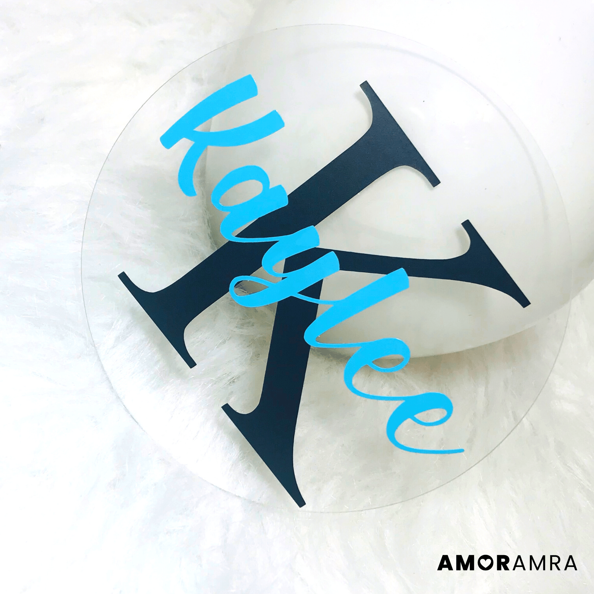 Personalized Name Sign | Initial - Amor Amra