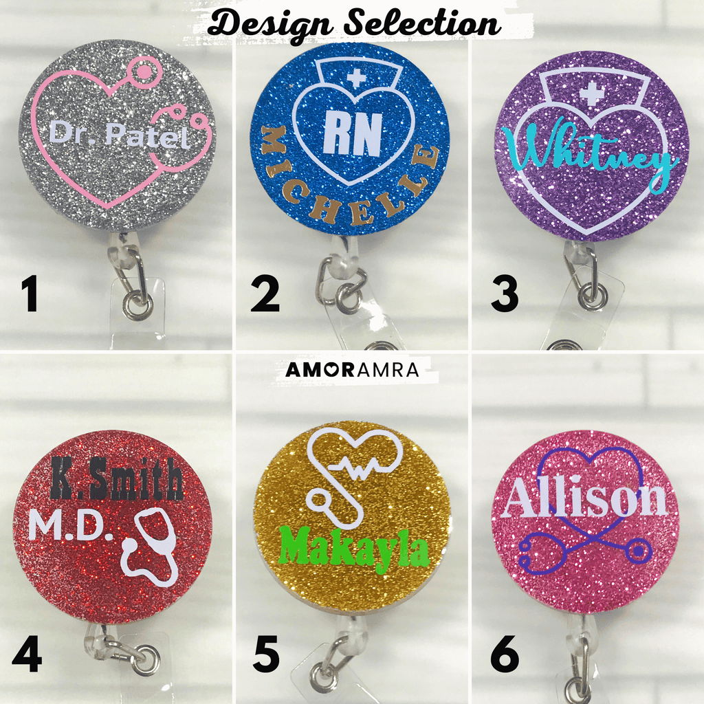 Personalized OB/GYN Badge Reel Retractable Doctor Badge Reel Badge Clip  Badge Reel Personalized Gift for Doctor Graduation Gift BRP71