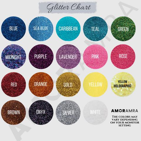 Glitter Cheerleader Keychain - Cheer Gift - Amor Amra