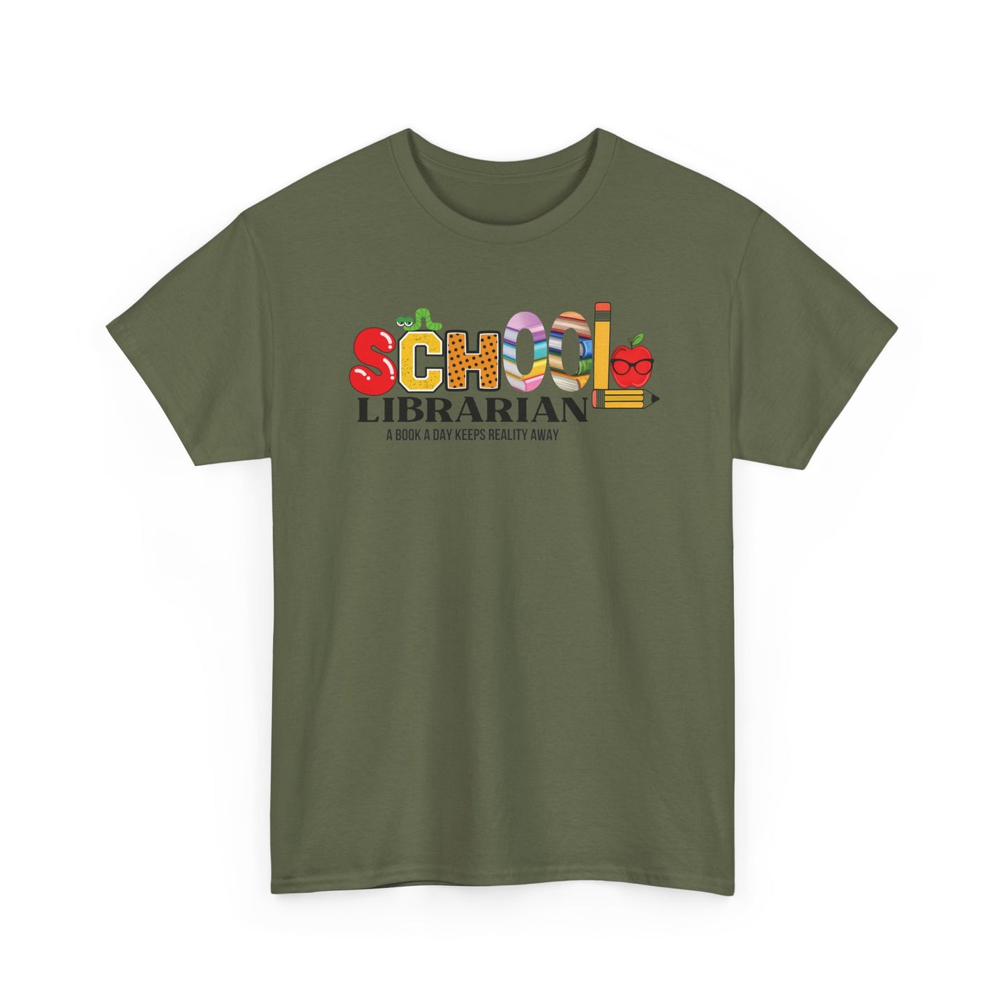 School Librarian | Book Lovers Shirt - Amor Amra