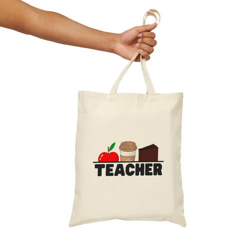 Teacher Tote Bag - Coffee Tote - Amor Amra