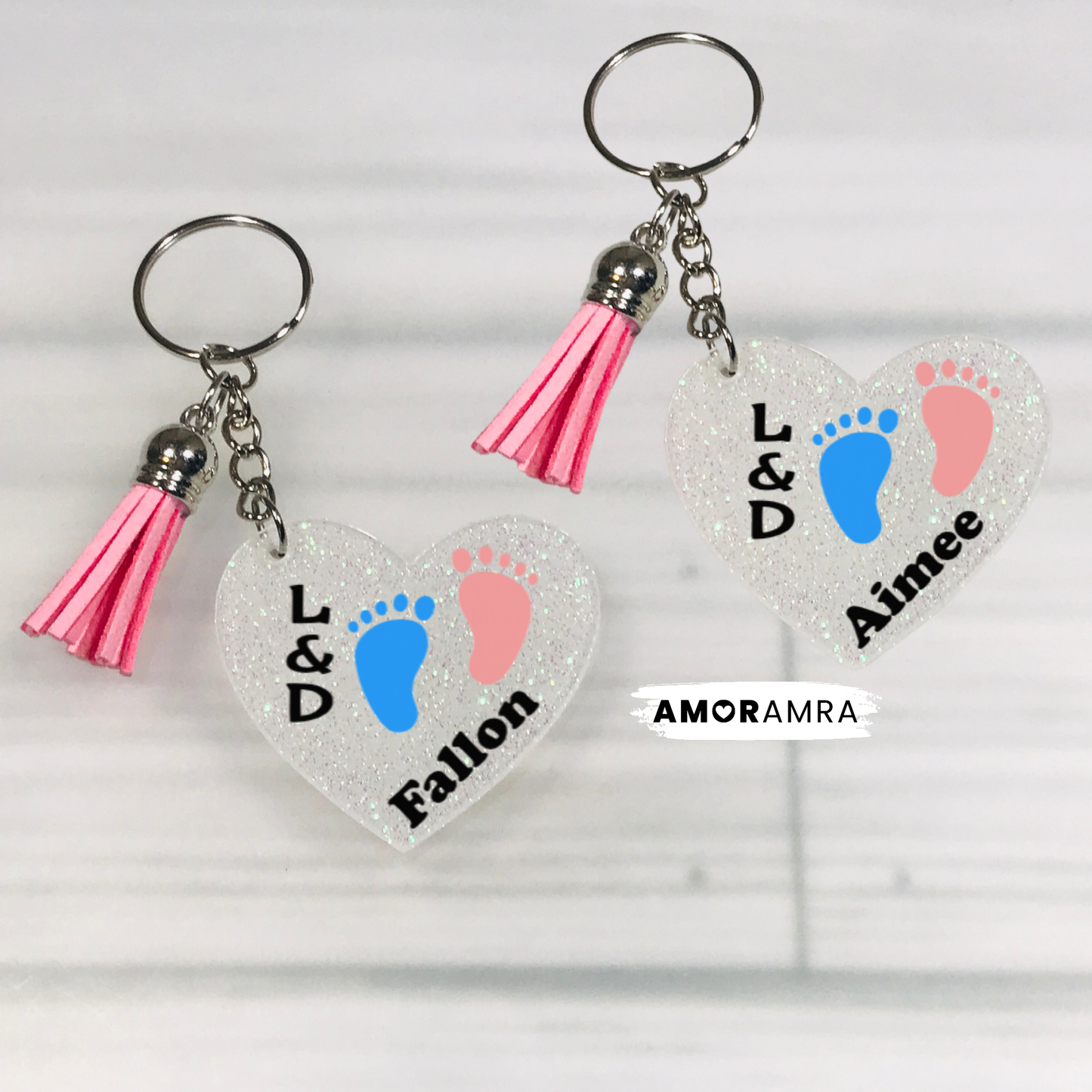 Personalized Labor and Delivery Nurse Keychain