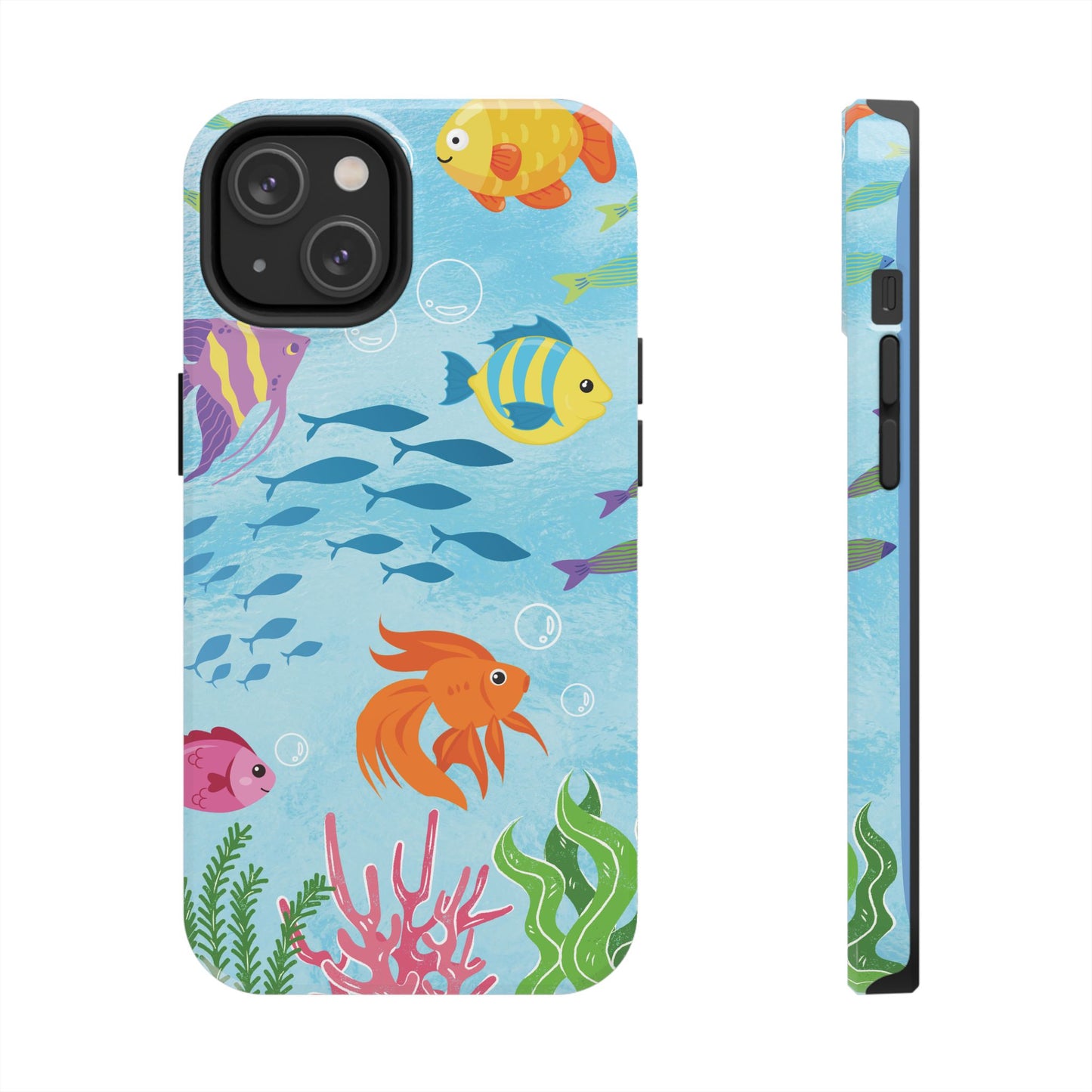 Colorful Underwater Sea Life iPhone Case