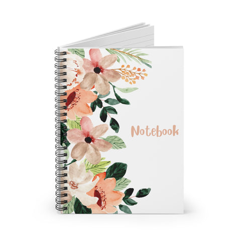 Floral Notebook