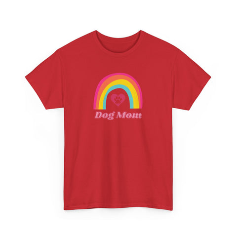Dog Mom Rainbow T-shirt