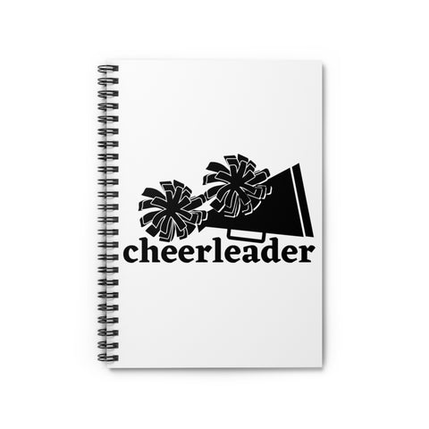 Cheerleader: megaphone pompoms Notebook - Amor Amra