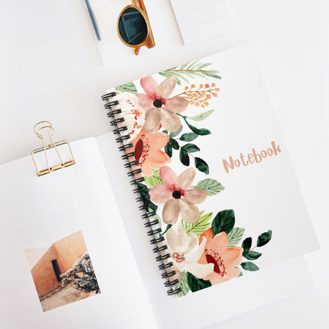 Floral Notebook