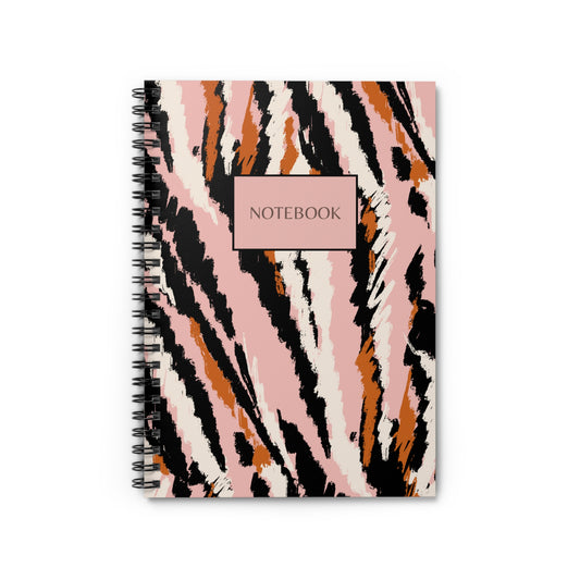 Pink Print Notebook