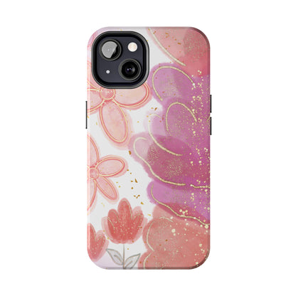 Floral Blush Pink iPhone Case