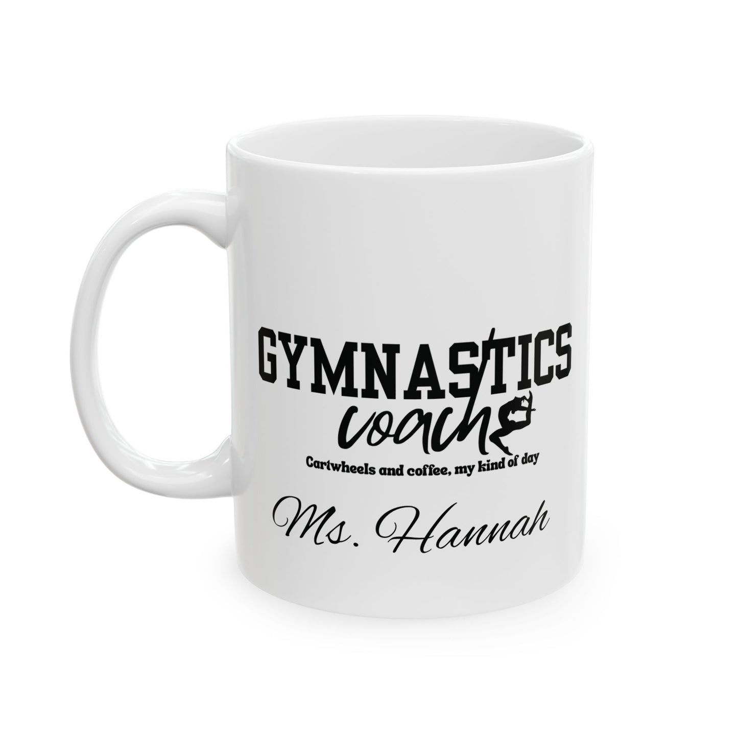 Personalized Gymnastics Coach Mug