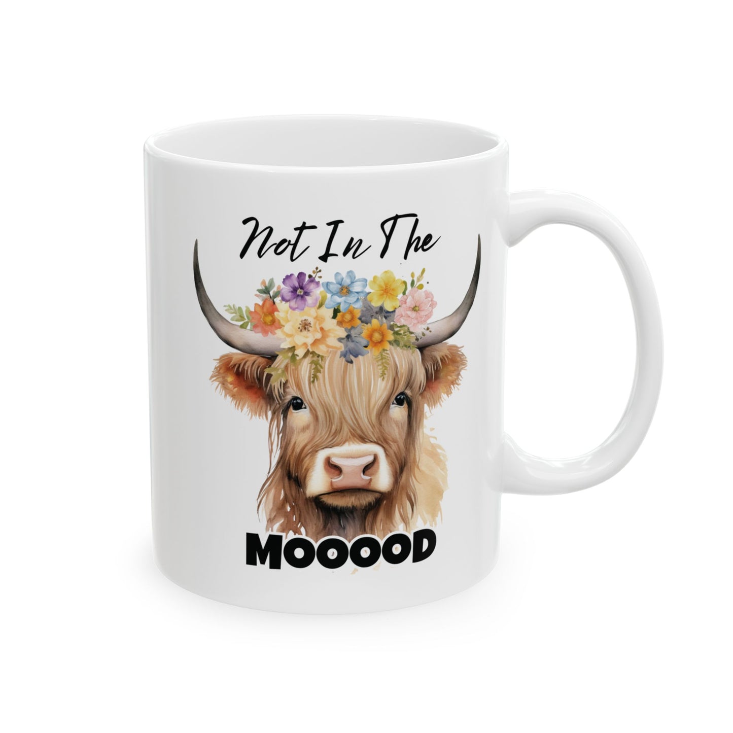 Highland Cow - Not in the Mood Mug