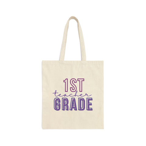 Teacher Tote Bag - 1st Grade Teacher - Amor Amra