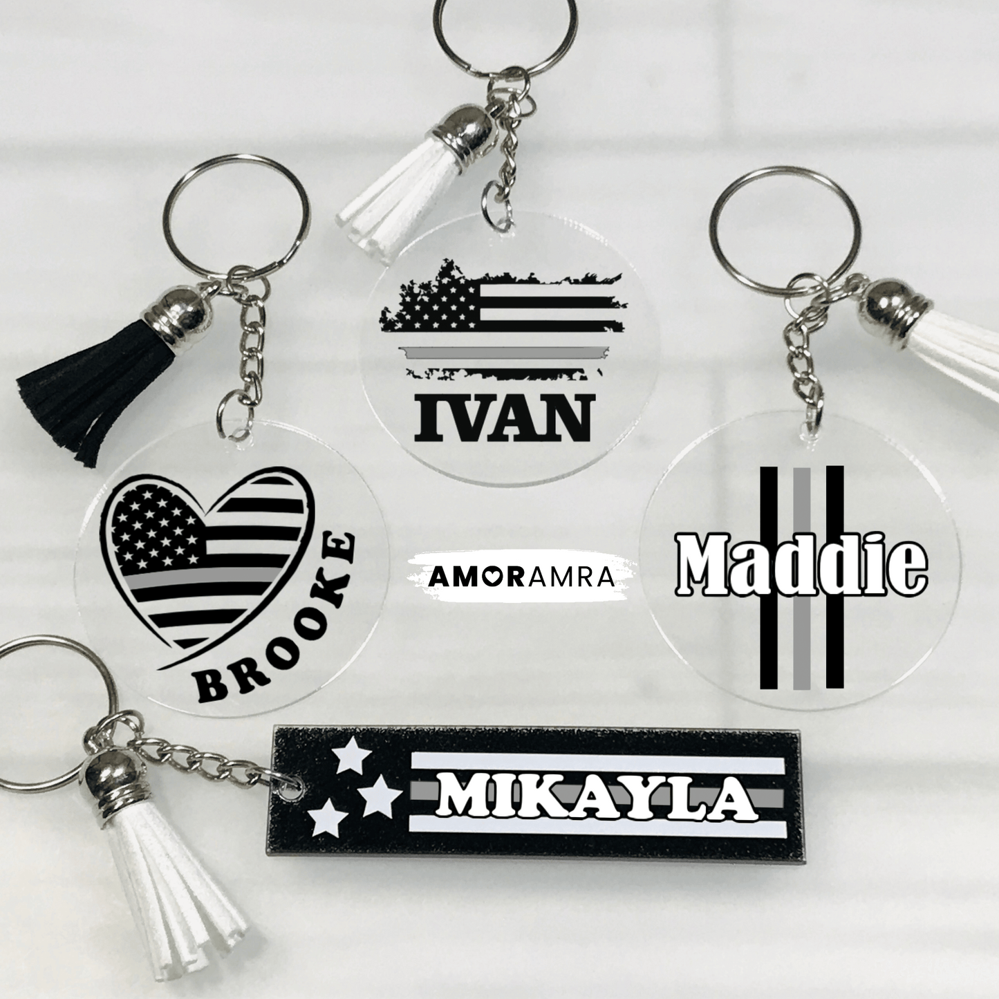 Personalized Thin Silver Line Keychain, Personalized Correctional Officer Keychain, Thin Silver Line Gift, Correctional Officer Gifts, TDCJ, corrections officer keychain gift, parole officer gift keychain, bailiffs officer keychain gift, jailers keychain, justice system officer keychain, i got your six gift keychain, prison guard gift keychain, thin silver line flag gift keychain