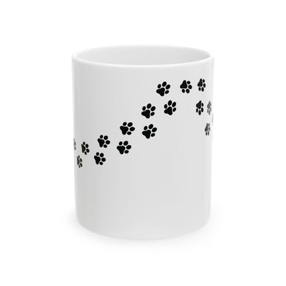 Paw Prints Coffee Mug
