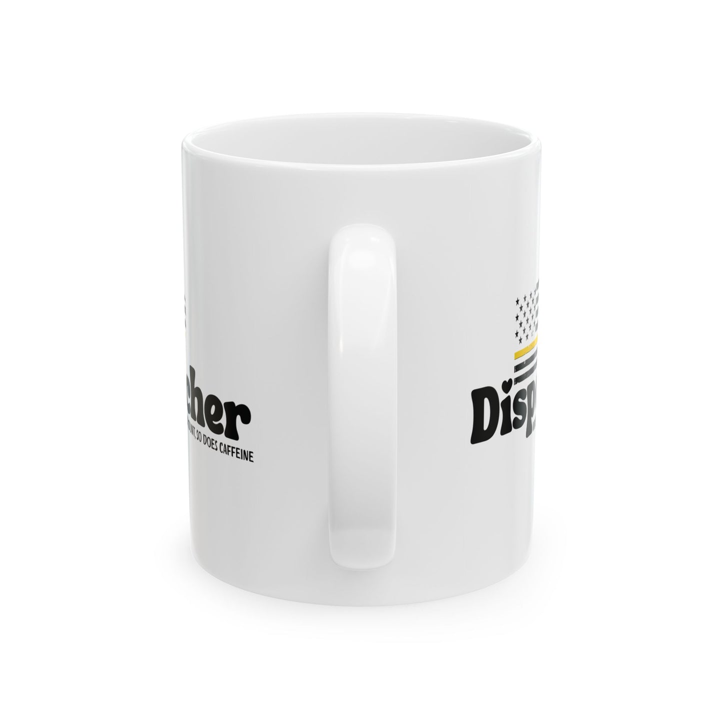 Thin Gold Line Dispatcher Mug