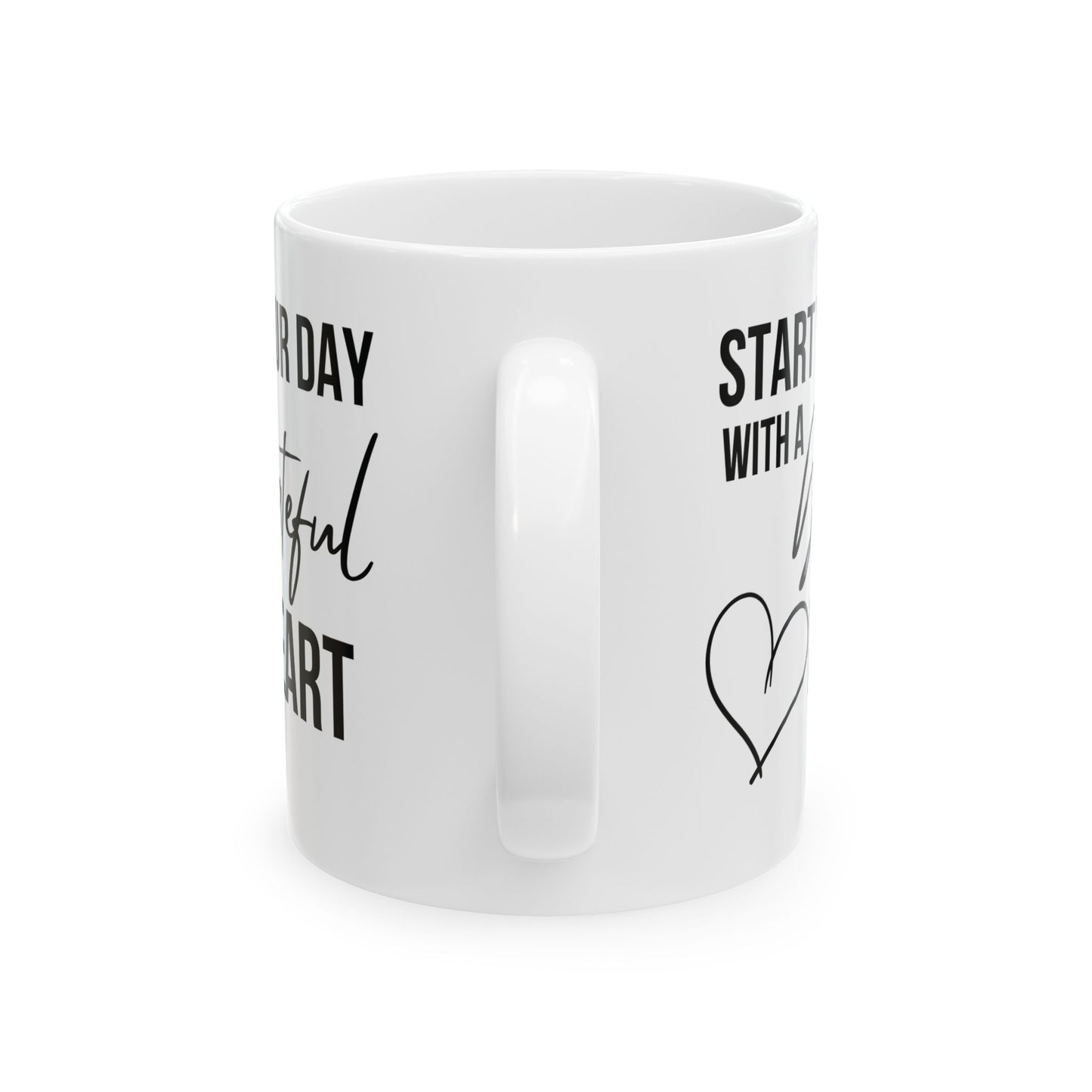 Start Your Day with a Grateful Heart Mug