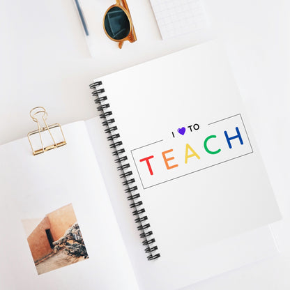 I Love to Teach Notebook