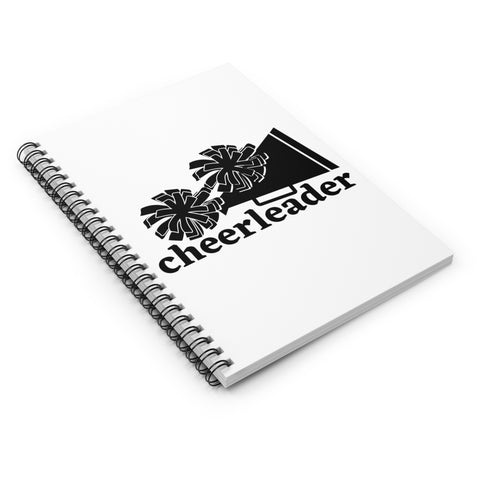 Cheerleader: megaphone pompoms Notebook - Amor Amra