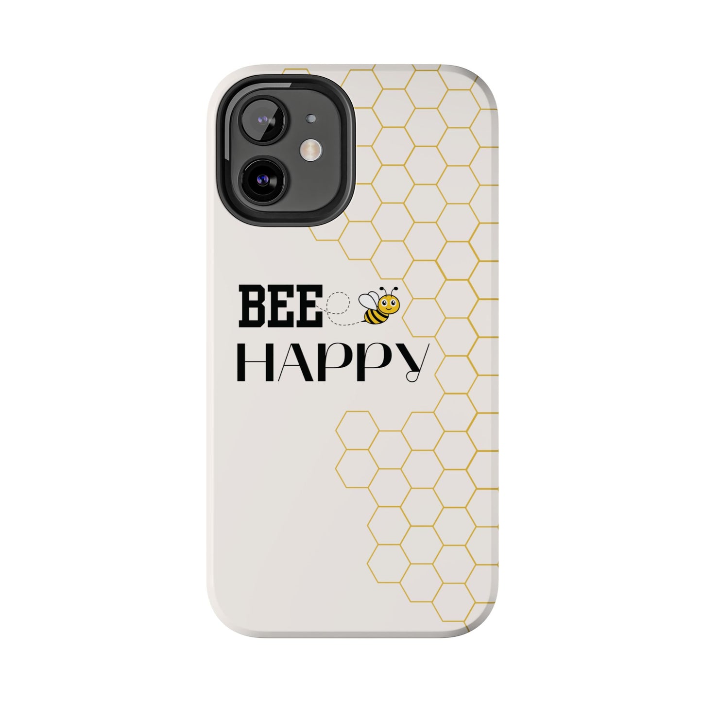 Bumblebee Honeycomb Bee Happy iPhone Case
