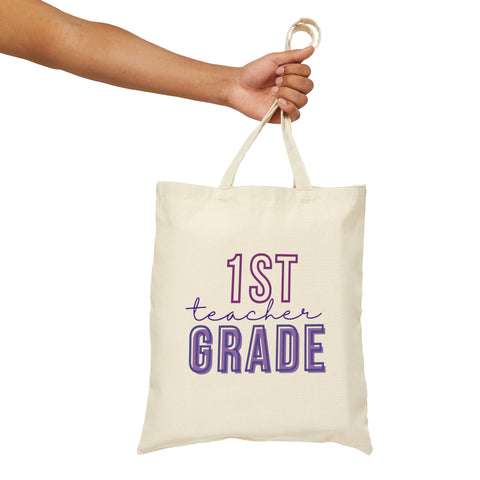 Teacher Tote Bag - 1st Grade Teacher - Amor Amra