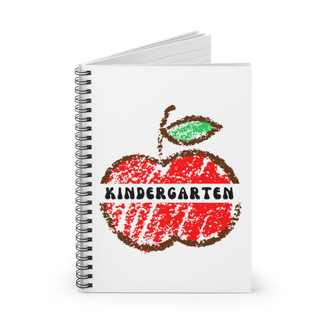 Kindergarten Apple Notebook