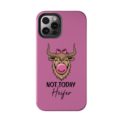 Highland Cow | Not Today Heifer iPhone Case