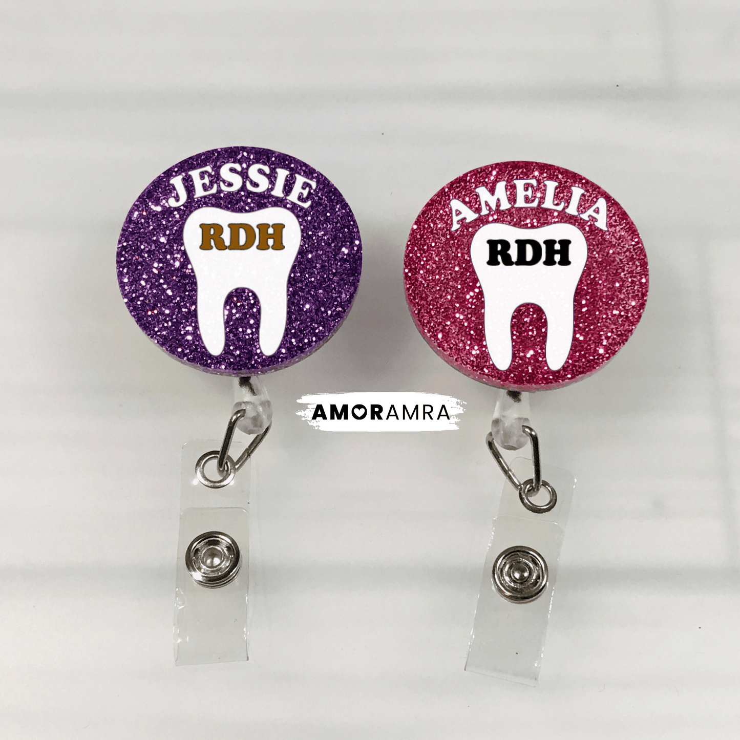 Personalized Dentist Badge Reel