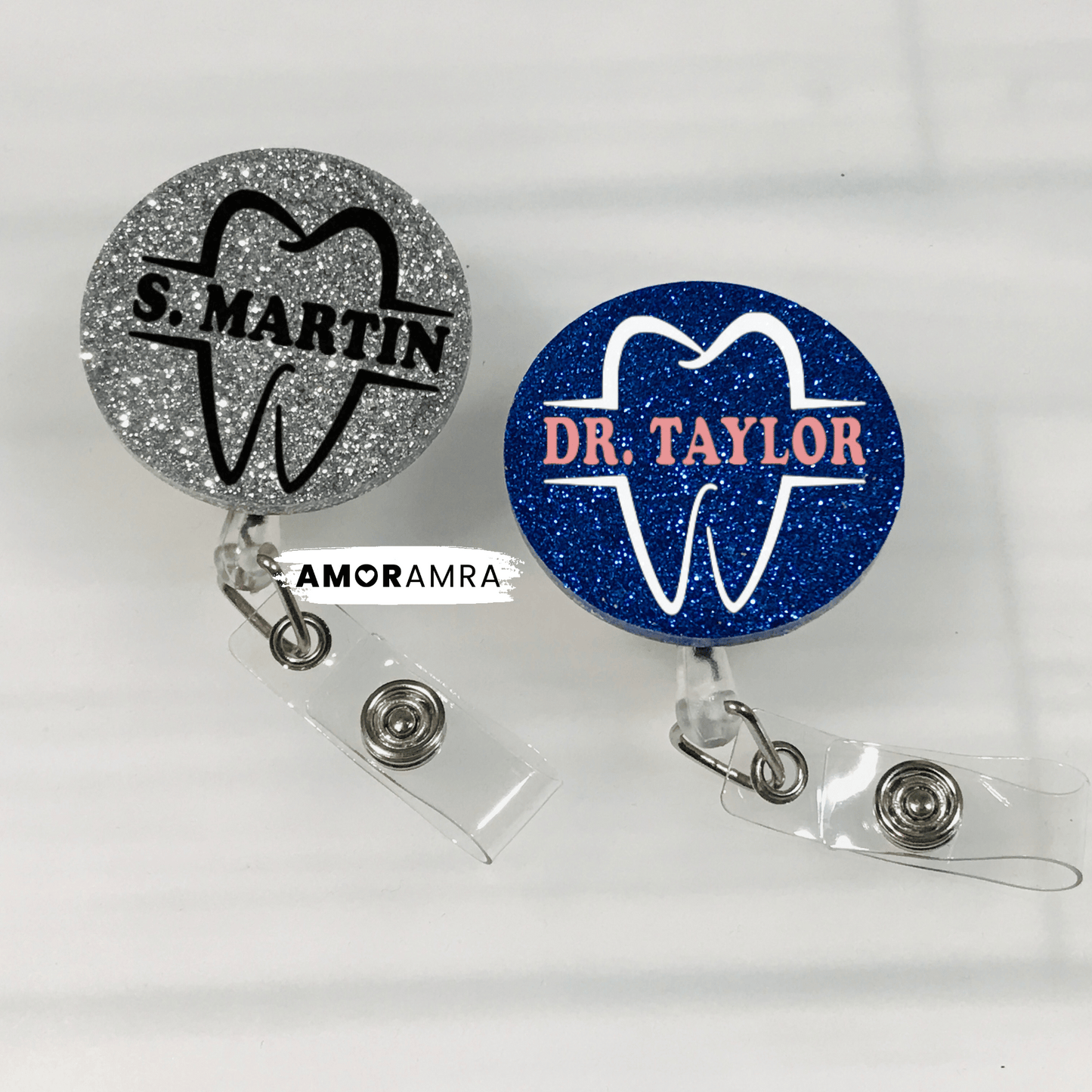 Personalized Dentist Badge Reel