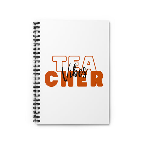 Teacher Vibes Notebook