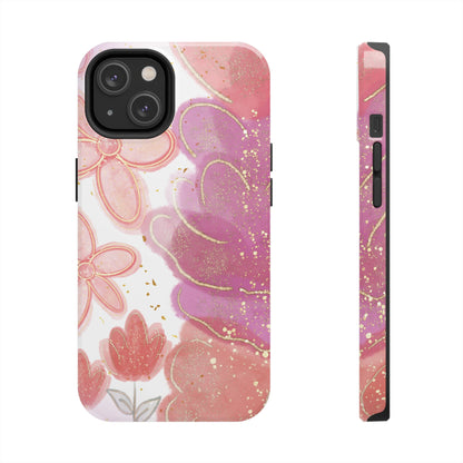 Floral Blush Pink iPhone Case