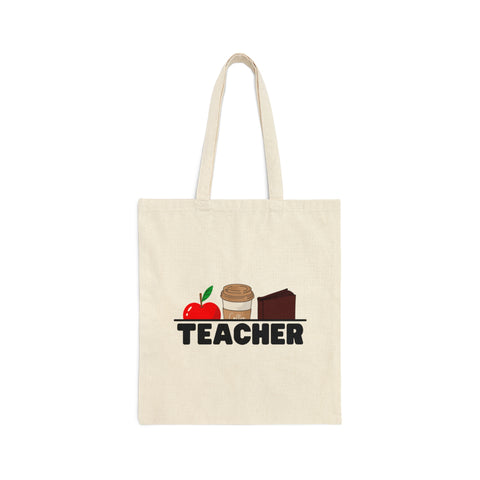 Teacher Tote Bag - Coffee Tote - Amor Amra