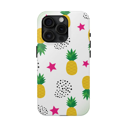 Tropical Pineapple Star iPhone Case